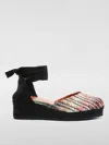 Missoni Eva 30 Espadrillas Caperdoni Rainbow Lurex In Black