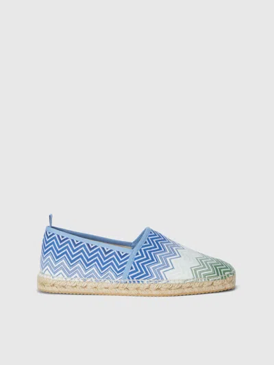 Missoni Espadrilles Zig Zag Pattern