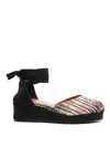 Missoni Eva 30 Espadrillas Caperdoni Rainbow Lurex In Multicolour