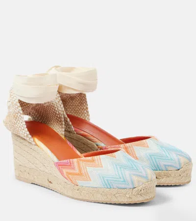 Missoni Eva 60 Espadrille Wedges In Multicolor