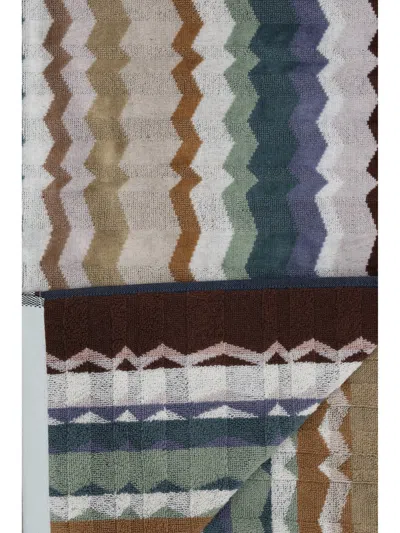 Missoni Eva Beach Towel In Brown