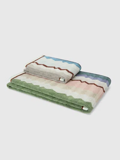 Missoni Eva Two-piece Cotton Towel Set In Multi