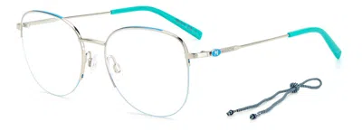 Missoni Eyeglasses In Palladium Azure