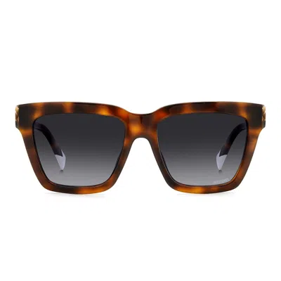 Missoni 55mm Rectangular Sunglasses In Brown
