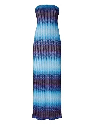 MISSONI FADED-EFFECT DRESS