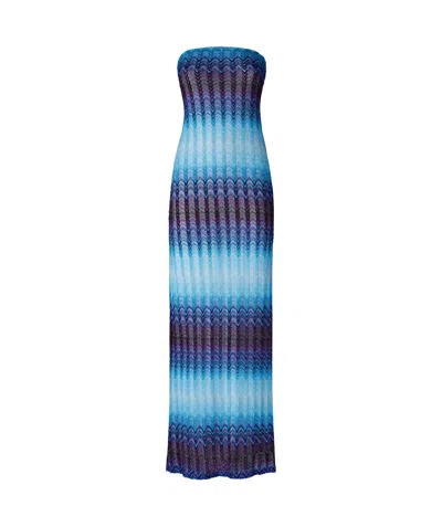 MISSONI FADED-EFFECT DRESS