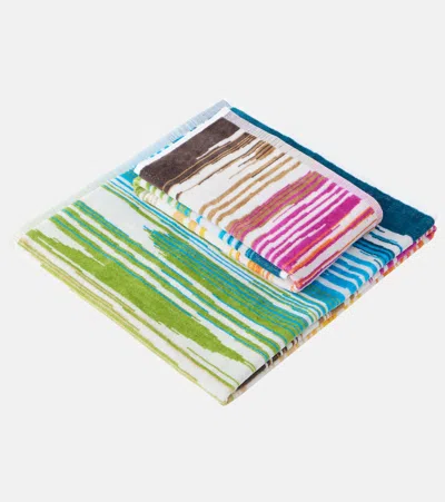 Missoni Fiammetta Set Of 2 Cotton Terry Towels