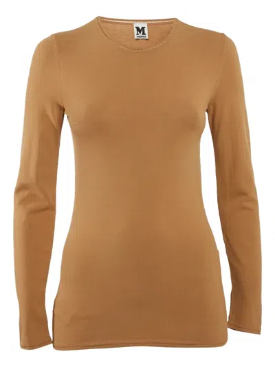 Pre-owned Missoni Fine-knit Top In Brown