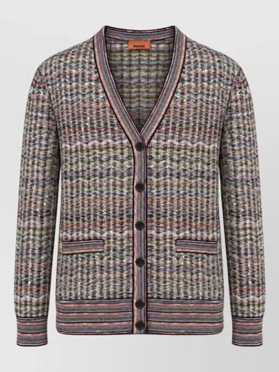 Missoni Fitted Jacket In Multi