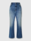 Missoni Five-pocket Mid-rise Washed Denim Pants In Blue