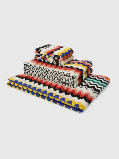 Missoni Five-piece Bath Bath Set In Cotton Terry In Multi