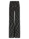 Missoni Flamed Lace Pants In Black