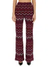 Missoni Synthetic Fibers Trousers In Multi