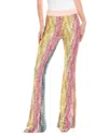 Missoni Flared Signature-zigzag Trousers In Multi