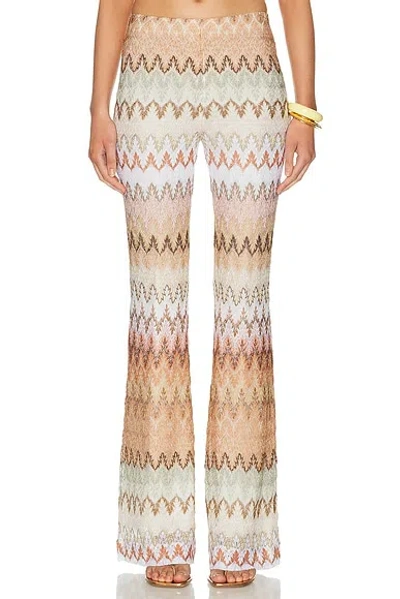 Missoni Flare Trouser In Multi
