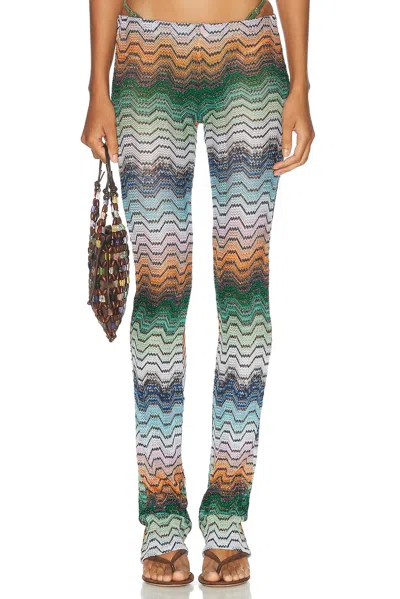 Missoni Flare Trouser In Multi