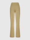 Missoni Metallic Knitted Flared Pants In Black,gold