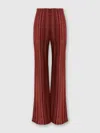 Missoni Zigzag Flared Trousers In Multicoloured