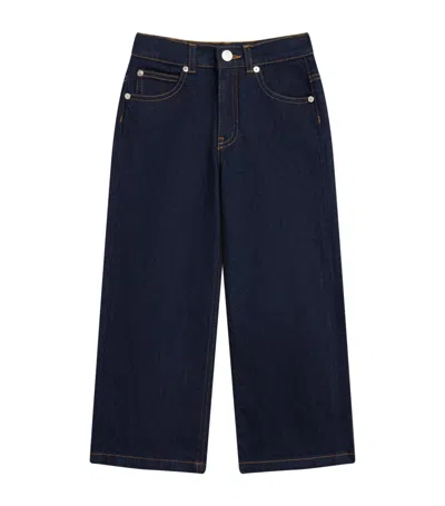 Missoni Kids' Flared Jeans In Blue