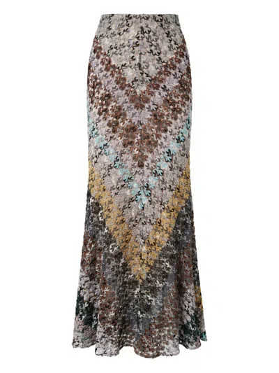 Missoni Flared Maxi Skirt