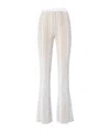 Missoni Flared Sequins Trousers In White