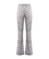 Missoni Flared Trousers In Gray