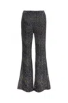 Missoni Flared Trousers With Multicolor Sequin Construction In Black