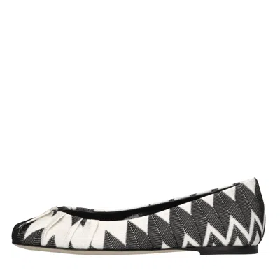 Missoni Flat Shoes In Black