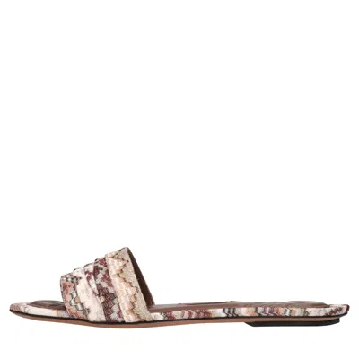 Missoni Flat Shoes In Multicolour