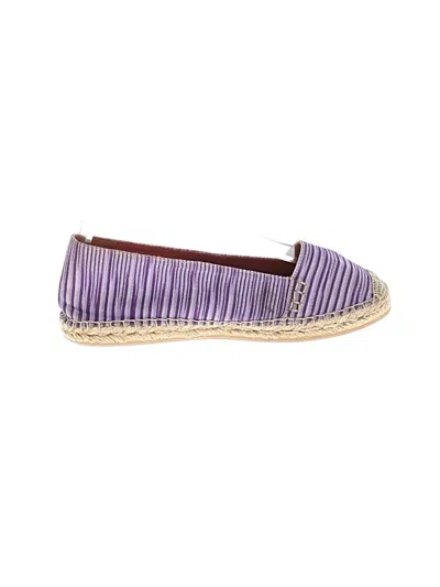 Pre-owned Missoni Flats In Purple