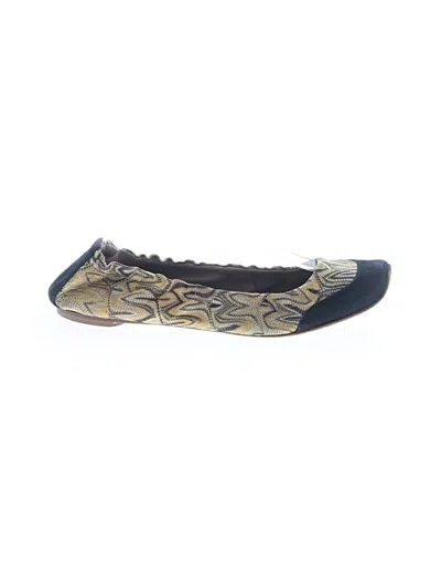 Pre-owned Missoni Flats In Yellow