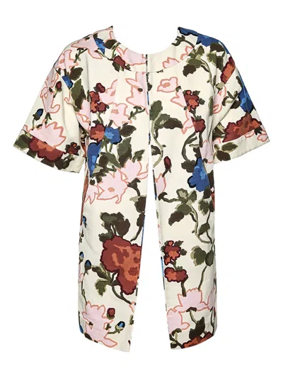 Pre-owned Missoni Floral-brocade Jacket