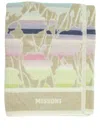 Missoni Floral-pattern Bath Towel In Green
