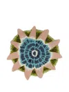 Missoni Floral-patterned Round Rug In Green