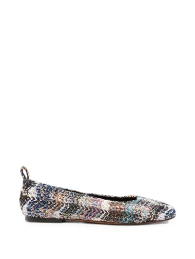 Missoni Florence Ballet Flats In Multi