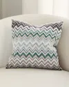Missoni Forest Chevron Decorative Cushion In Multi
