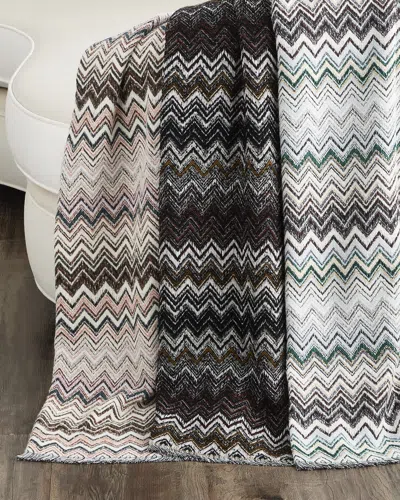 Missoni Forest Chevron Throw In Multi