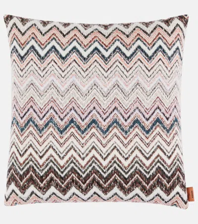 Missoni Forest Cotton And Wool-blend Cushion In Multi