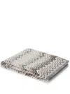 Missoni Multicolour Forest Zigzag Throw In Neutrals