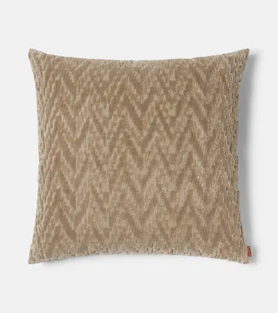 Missoni Fossile Cushion In Neutral