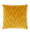 Missoni Fossile Cushion In Yellow