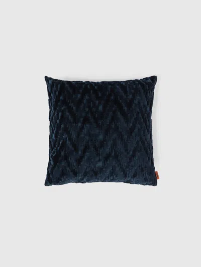 Missoni Innenkissen Fossile 40x40 Cm Mit Chevron-muster In Blue