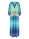 Missoni Fringed Kaftan In Multi