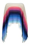 MISSONI FRINGED KNIT PONCHO