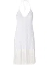 Missoni Fringed Midi Dress In White