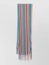 Missoni Fringed Viscose Scarf Featuring Soft Texture
