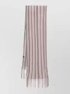 Missoni Fringed Zigzag Pattern Scarf