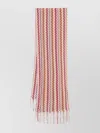 Missoni Women's Zig Zag Viscose Blend Fringed Scarf | Size Unica | Sc35vmd9977