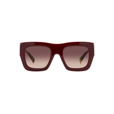 Missoni Full Frame Sunglasses In Burgundy