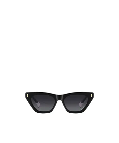 Missoni Full Frame Sunglasses In Black